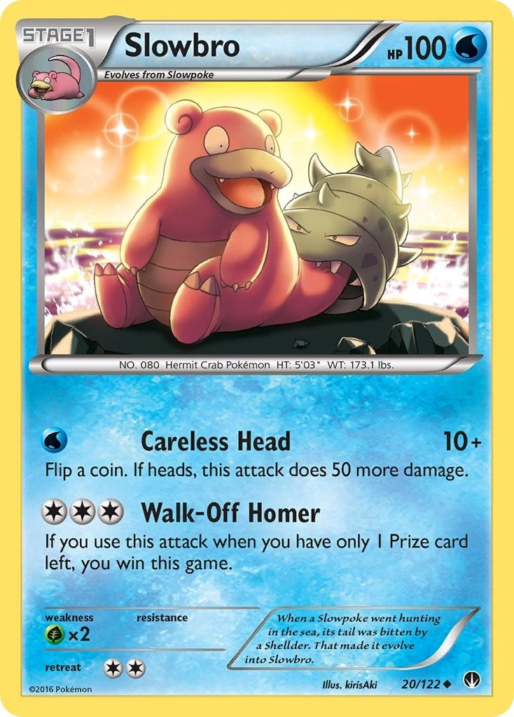 Image for Slowbro (20/122) (XY - BREAKpoint) - Pokemon