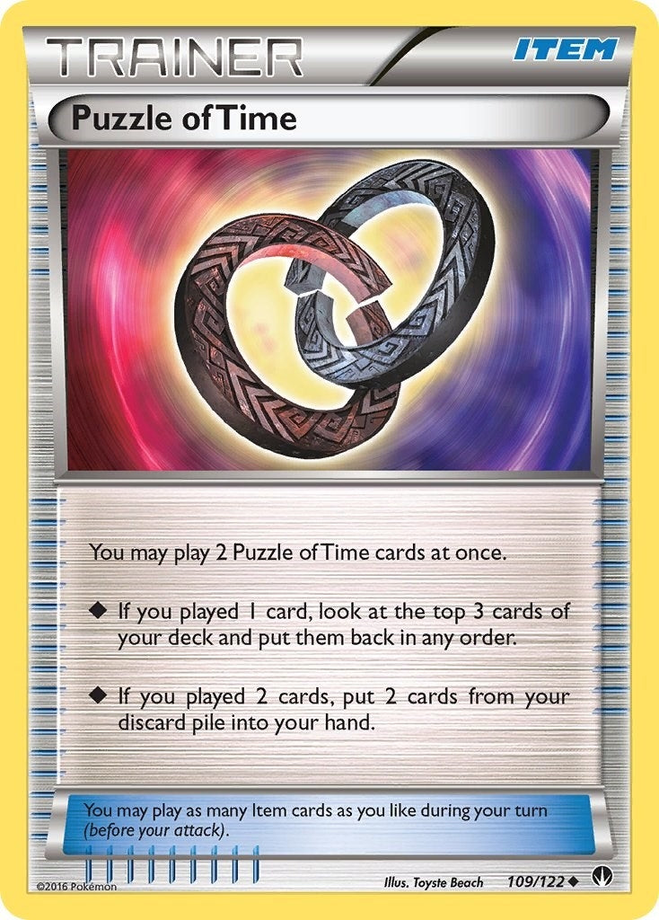 Image for Puzzle of Time (109/122) (XY - BREAKpoint) - Pokemon