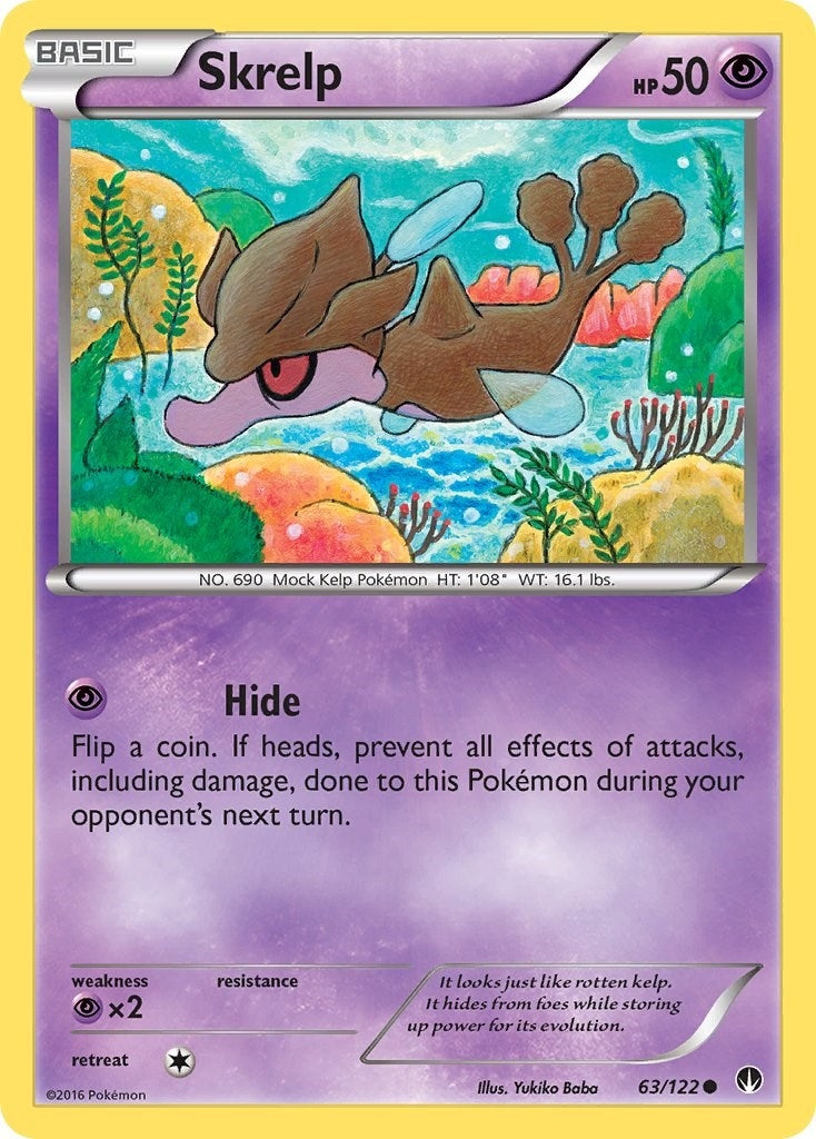 Image for Skrelp (63/122) (XY - BREAKpoint) - Pokemon