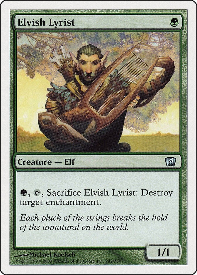 Elvish Lyrist (242) (8th Edition)