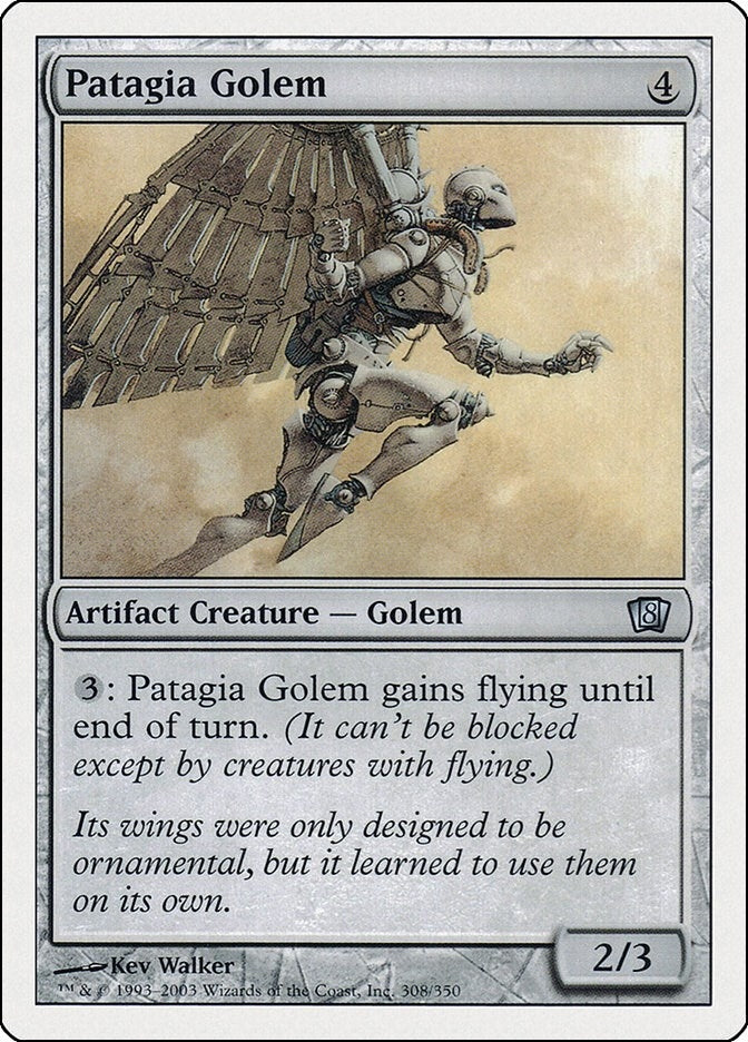 Image for Patagia Golem (308) (8th Edition) - Magic: The Gathering