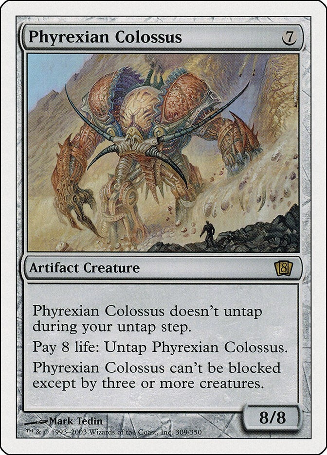 Phyrexian Colossus (309) (8th Edition)