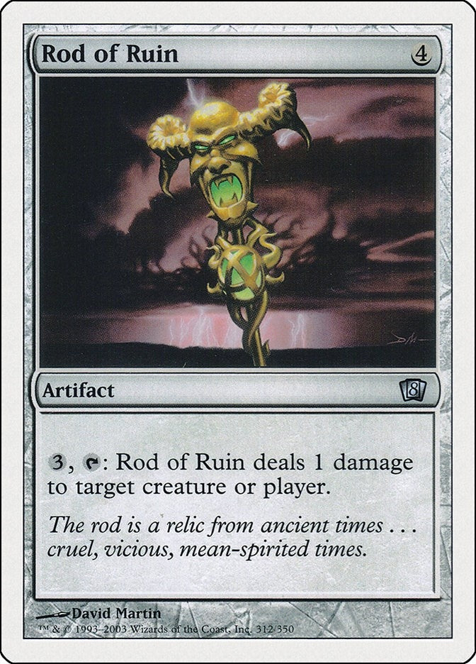 Rod of Ruin (312) (8th Edition)