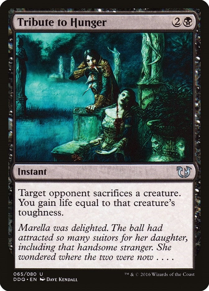 Image for Tribute to Hunger (65) - Magic: The Gathering