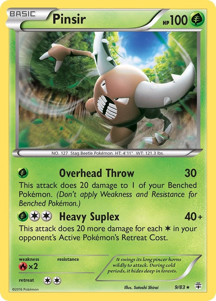 Image for Pinsir (9/83) (Generations) - Pokemon