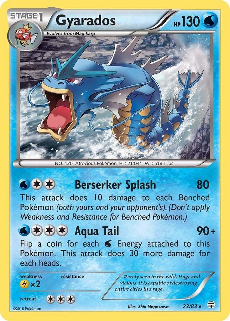 Image for Gyarados (23/83) (Generations) - Pokemon