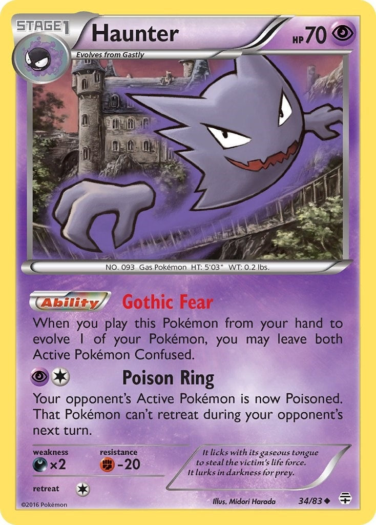 Image for Haunter (34/83) (Generations) - Pokemon
