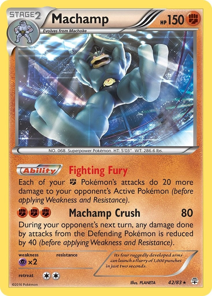 Image for Machamp (42/83) (Generations) - Pokemon