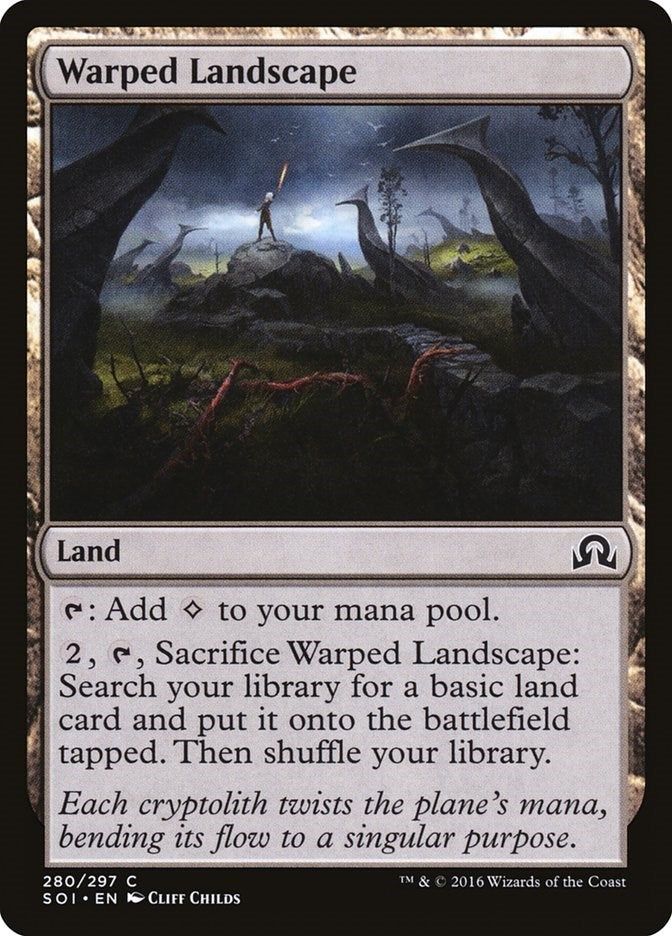 Image for Warped Landscape (280) - Magic: The Gathering