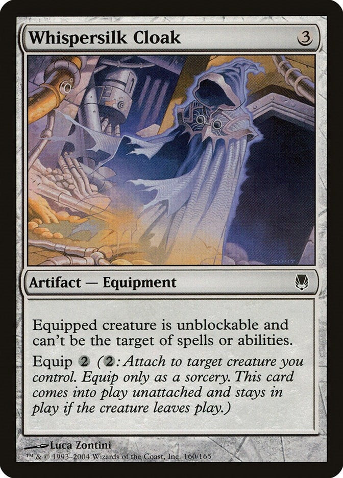 Image for Whispersilk Cloak (160) - Magic: The Gathering