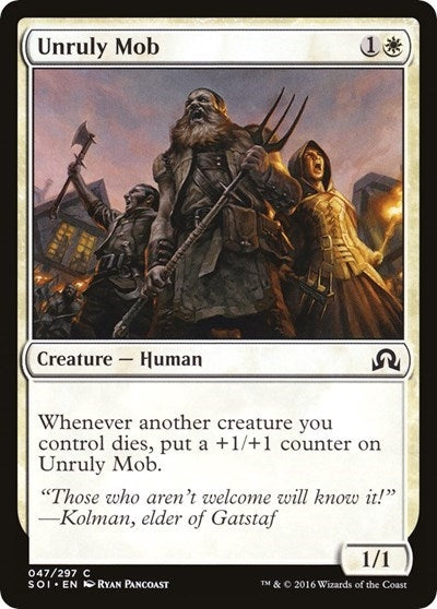 Image for Unruly Mob (47) - Magic: The Gathering