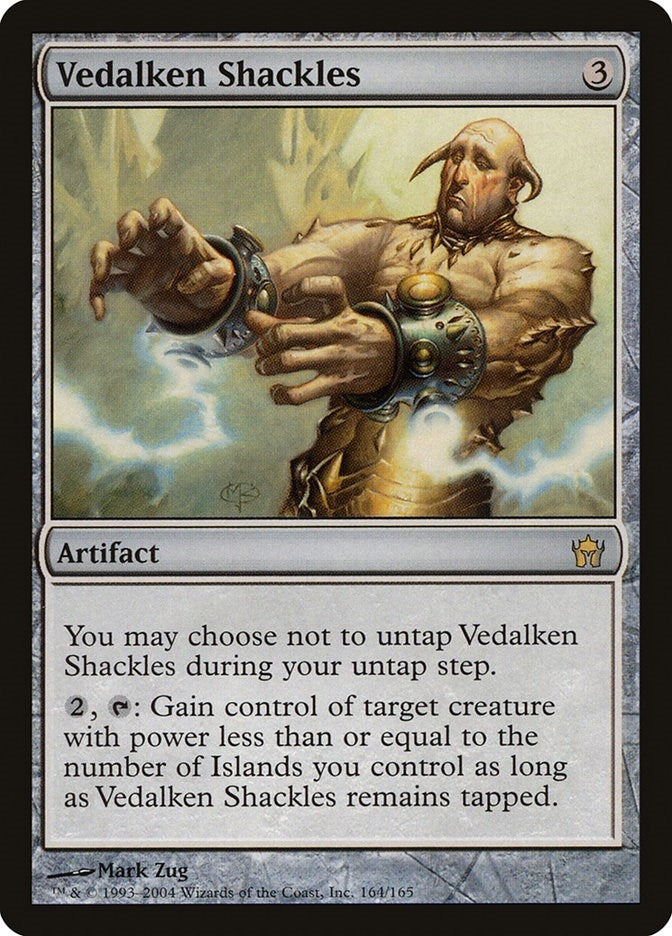 Image for Vedalken Shackles (164) - Magic: The Gathering