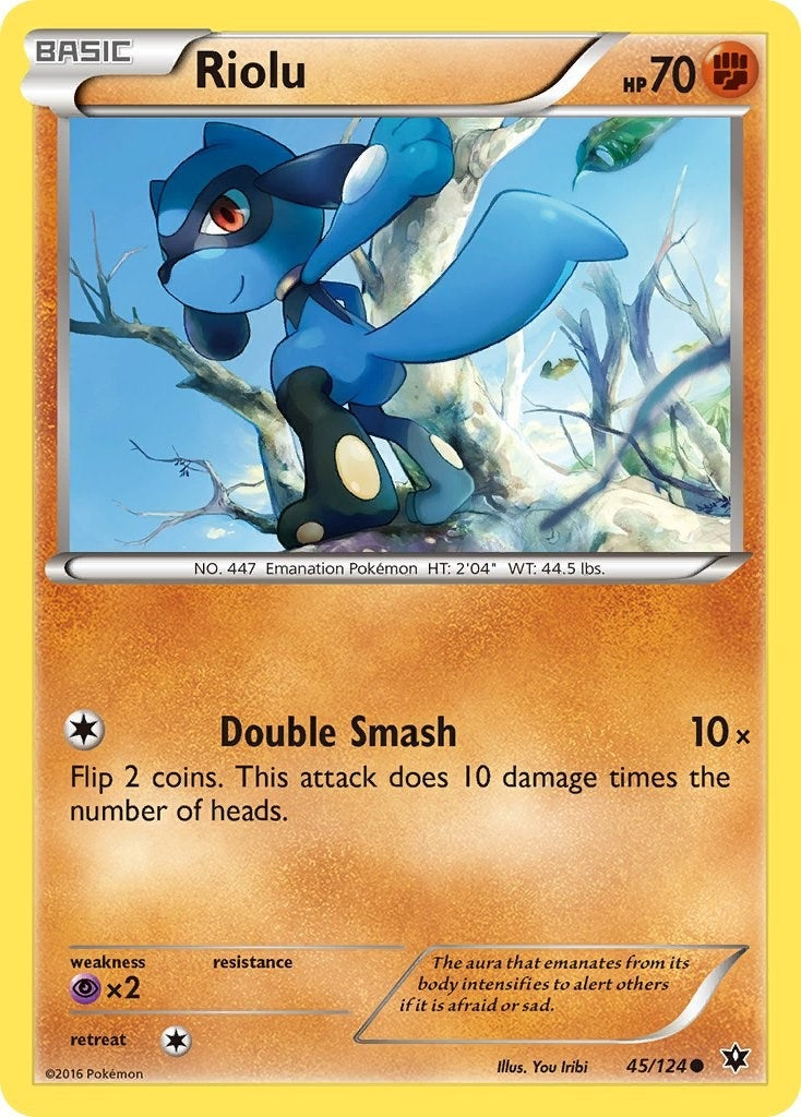 Image for Riolu (45) (45/124) (XY - Fates Collide) - Pokemon
