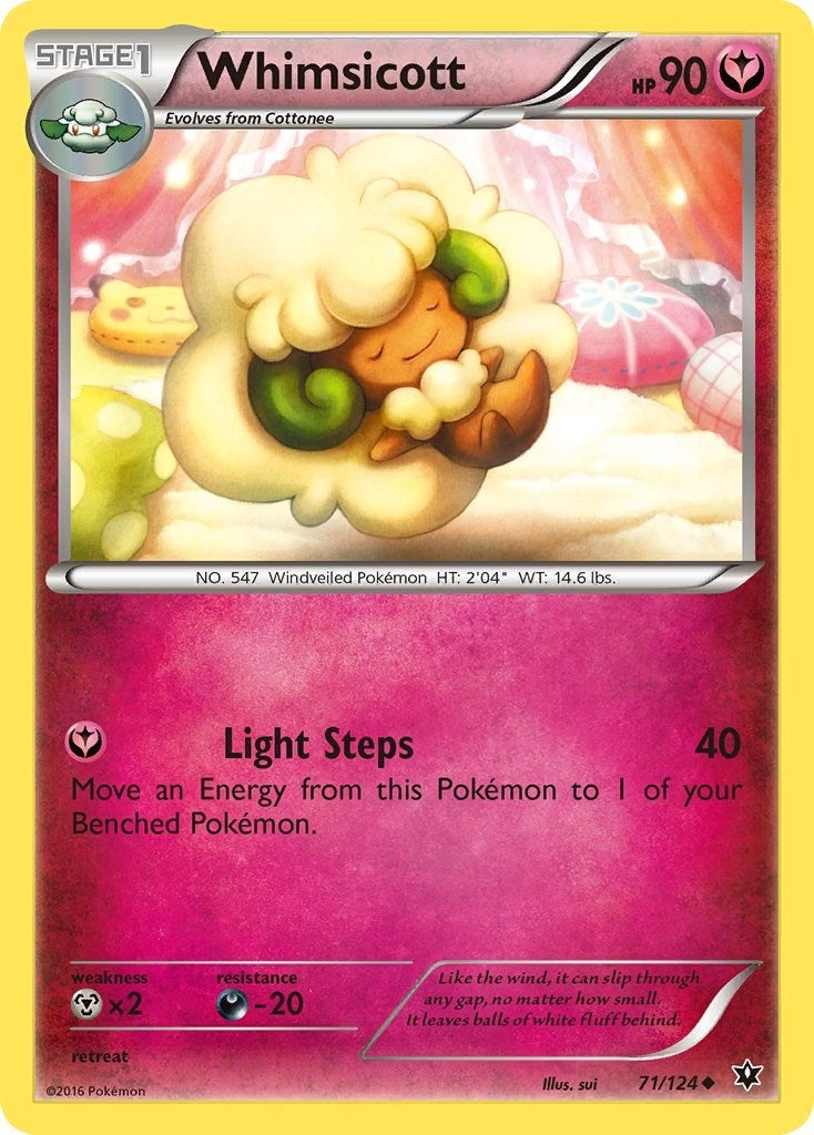 Image for Whimsicott (71/124) (XY - Fates Collide) - Pokemon