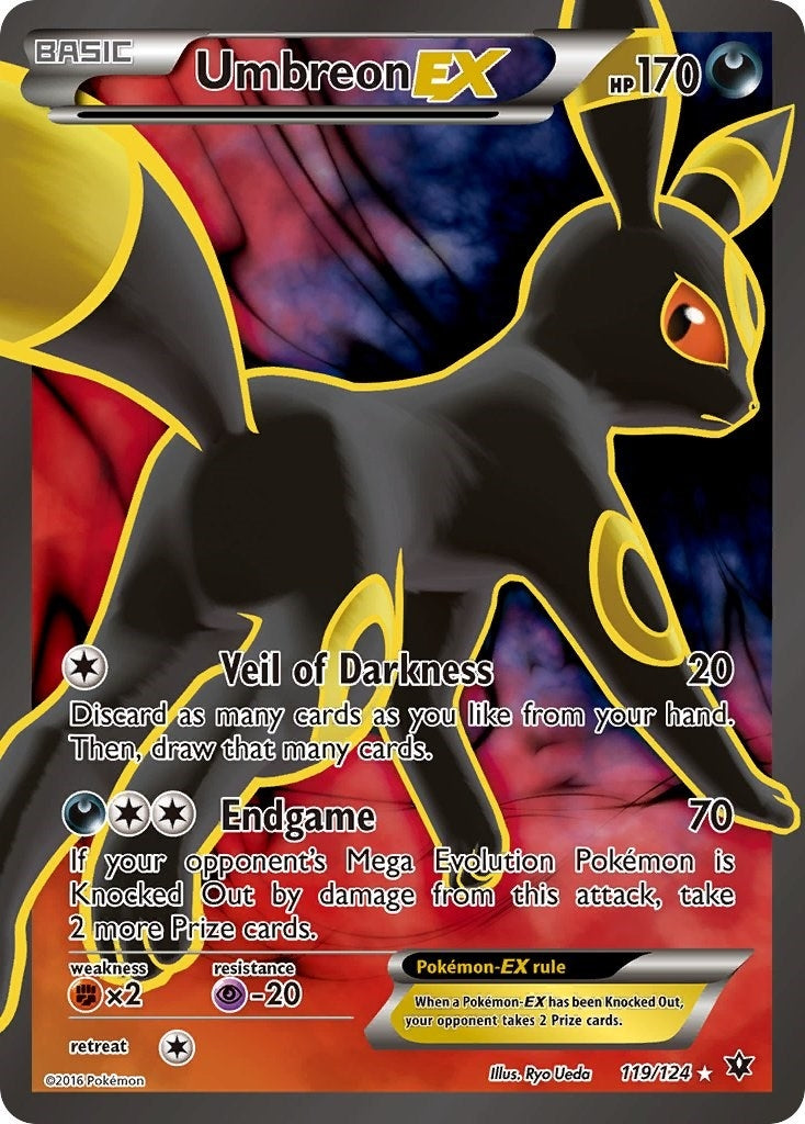 Image for Umbreon EX (Full Art) (119/124) (XY - Fates Collide) - Pokemon