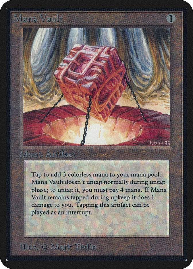 Mana Vault (Alpha Edition)