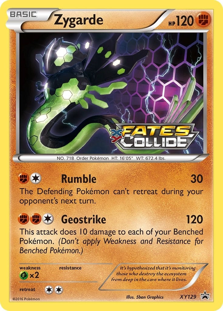 Image for Zygarde (Prerelease) (XY129) (XY Promos) - Pokemon