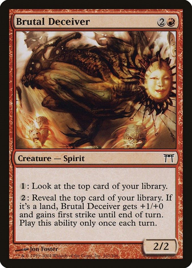 Brutal Deceiver (161) (Champions of Kamigawa)