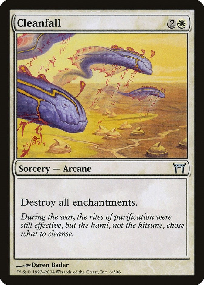 Cleanfall (6) (Champions of Kamigawa)