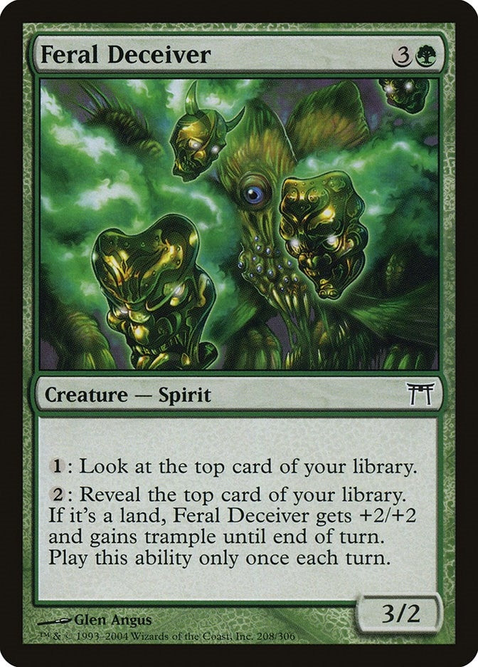 Feral Deceiver (208) (Champions of Kamigawa)