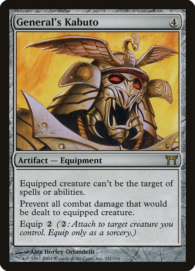 General's Kabuto (251) (Champions of Kamigawa)