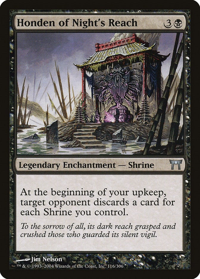 Honden of Night's Reach (116) (Champions of Kamigawa)