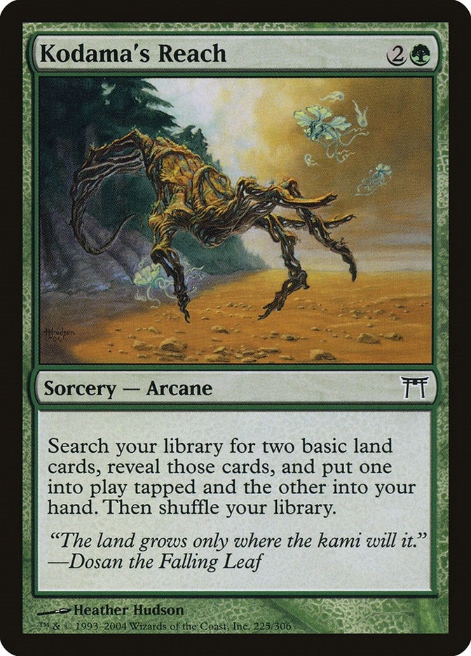 Kodama's Reach (225) (Champions of Kamigawa)