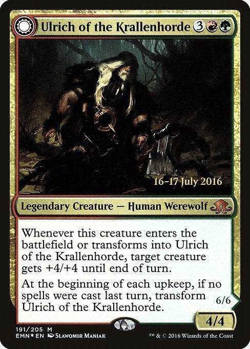Image for Ulrich of the Krallenhorde (191) - Magic: The Gathering