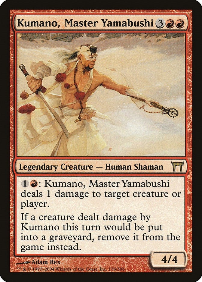 Kumano, Master Yamabushi (176) (Champions of Kamigawa)