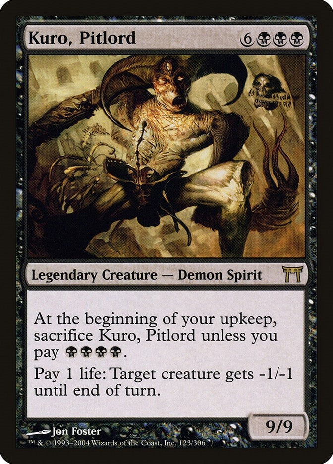 Kuro, Pitlord (123) (Champions of Kamigawa)