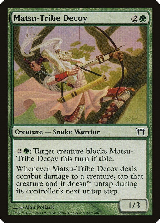 Matsu-Tribe Decoy (227) (Champions of Kamigawa)