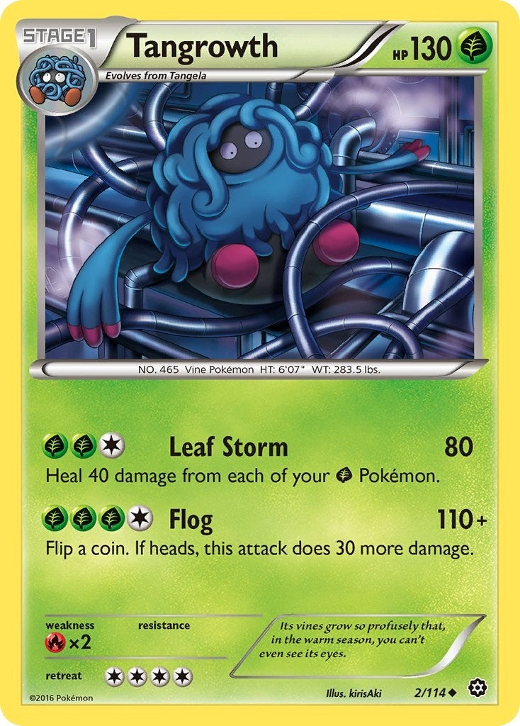 Image for Tangrowth (2/114) (XY - Steam Siege) - Pokemon