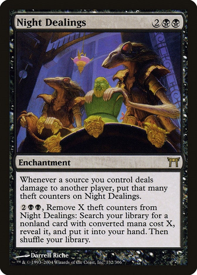 Night Dealings (132) (Champions of Kamigawa)