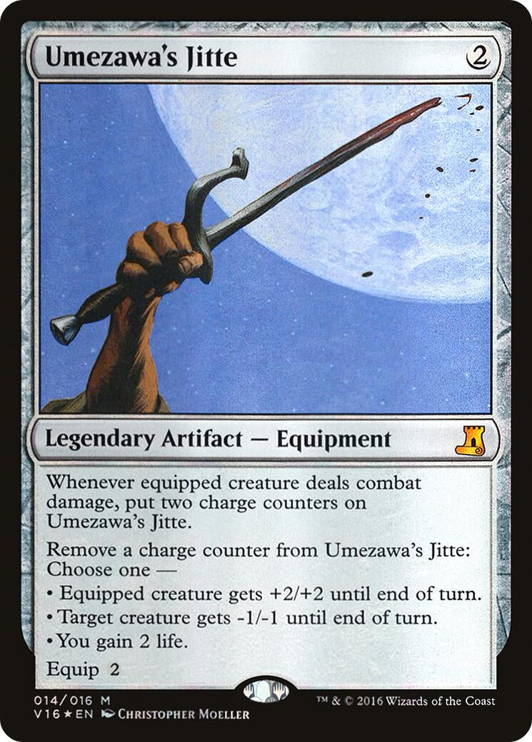 Image for Umezawa's Jitte (14) - Magic: The Gathering