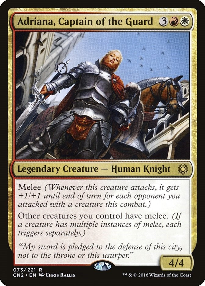 Adriana, Captain of the Guard (73) (Conspiracy: Take the Crown)