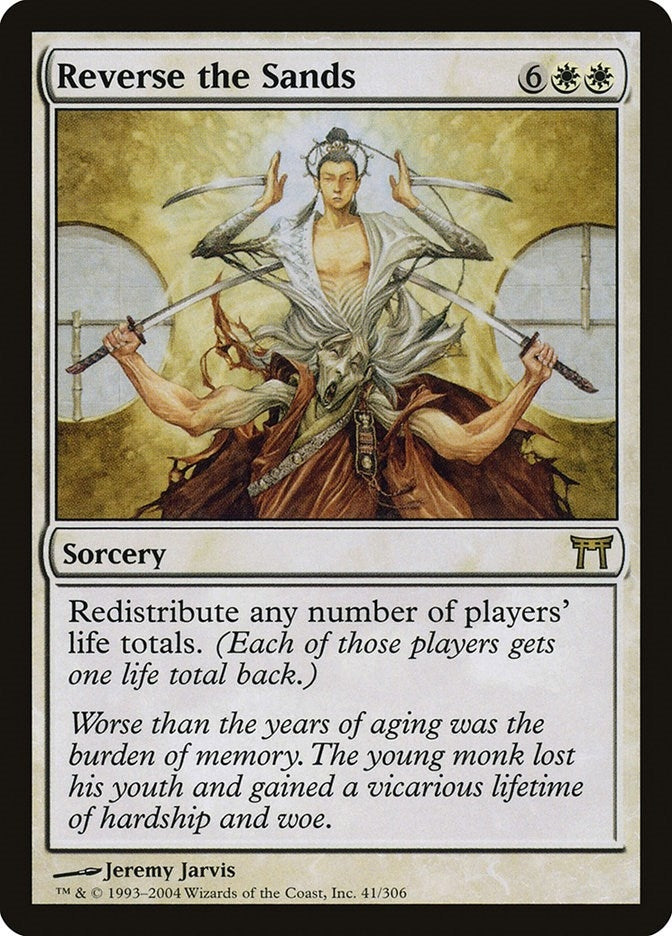 Reverse the Sands (41) (Champions of Kamigawa)