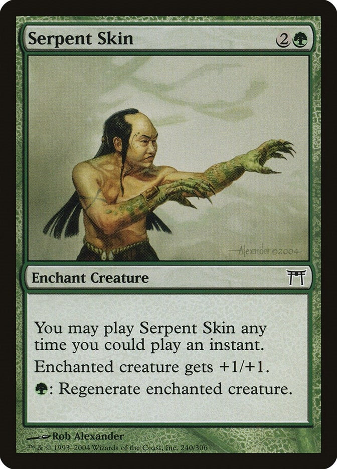 Serpent Skin (240) (Champions of Kamigawa)