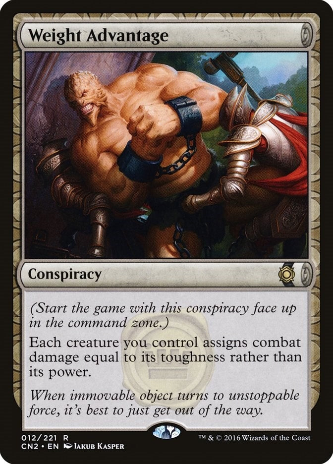Image for Weight Advantage (12) - Magic: The Gathering
