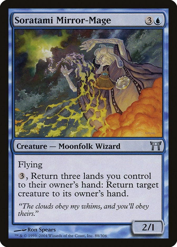 Soratami Mirror-Mage (88) (Champions of Kamigawa)