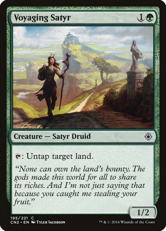 Image for Voyaging Satyr (195) - Magic: The Gathering