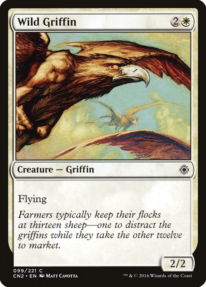 Image for Wild Griffin (99) - Magic: The Gathering