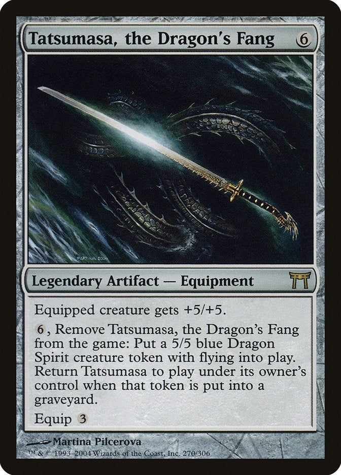 Tatsumasa, the Dragon's Fang (270) (Champions of Kamigawa)