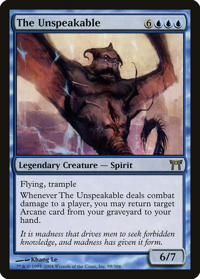 The Unspeakable (98) (Champions of Kamigawa)