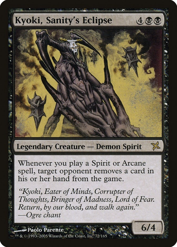 Kyoki, Sanity's Eclipse (72) (Betrayers of Kamigawa)