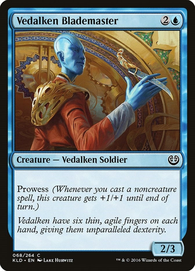 Image for Vedalken Blademaster (68) - Magic: The Gathering