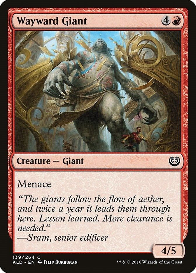 Image for Wayward Giant (139) - Magic: The Gathering