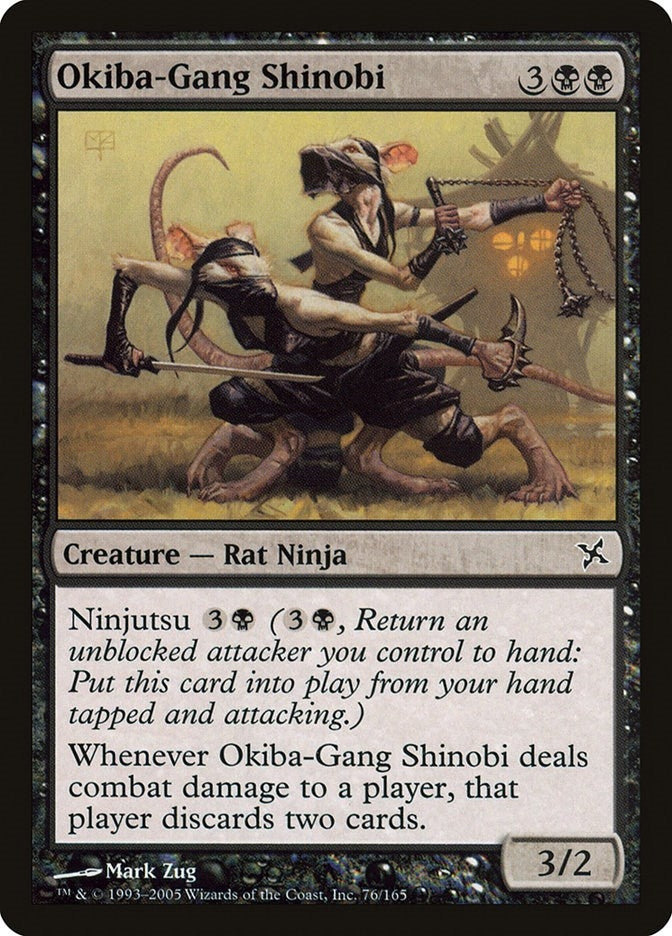 Image for Okiba-Gang Shinobi (76) (Betrayers of Kamigawa) - Magic: The Gathering