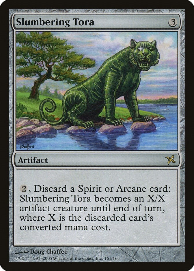Image for Slumbering Tora (161) (Betrayers of Kamigawa) - Magic: The Gathering