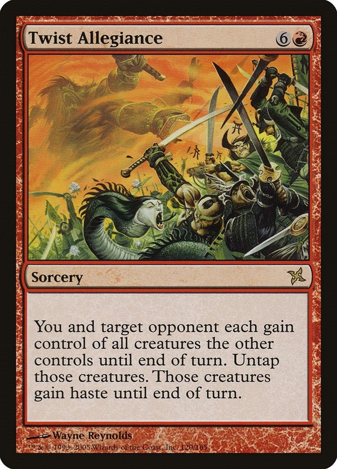 Twist Allegiance (120) (Betrayers of Kamigawa)