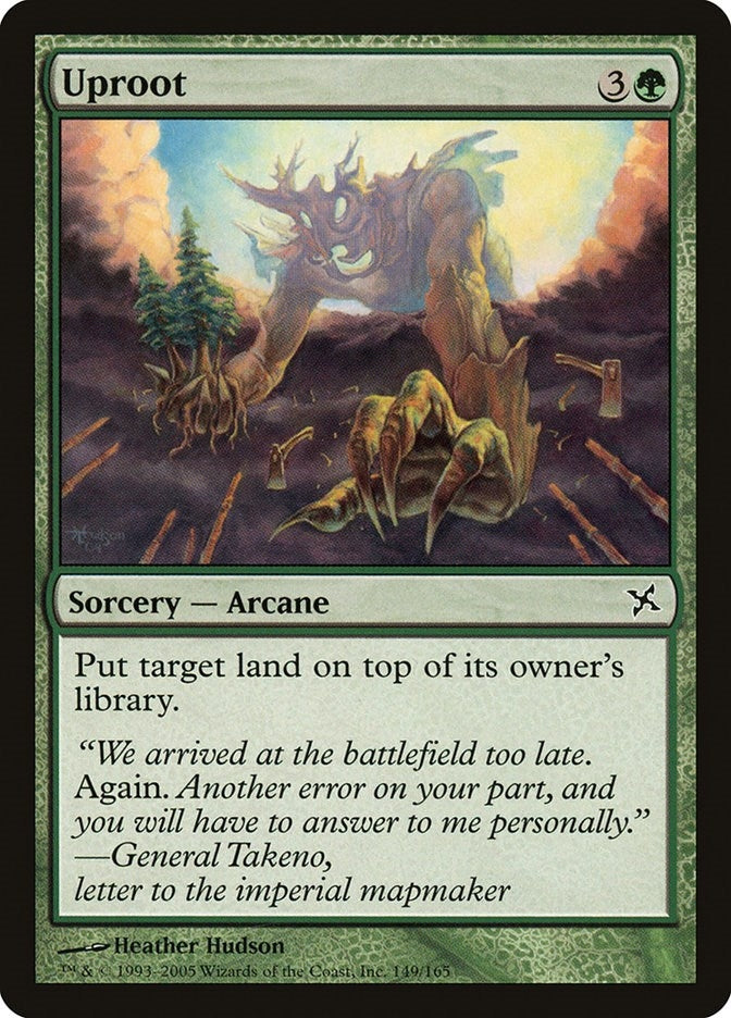 Uproot (149) (Betrayers of Kamigawa)
